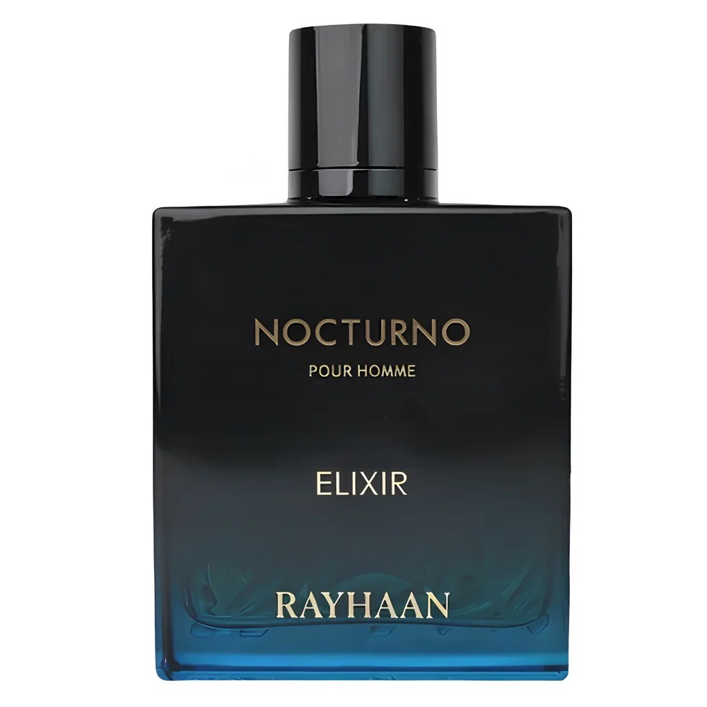 Rayhaan Mens Nocturno Elixir EDP Spray 3.4 oz Fragrances 6297001571026