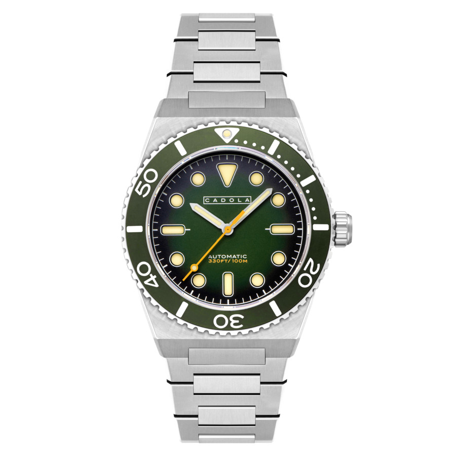 Cadola Farina Automatic Green Dial Mens Watch CD-1049-44 179$