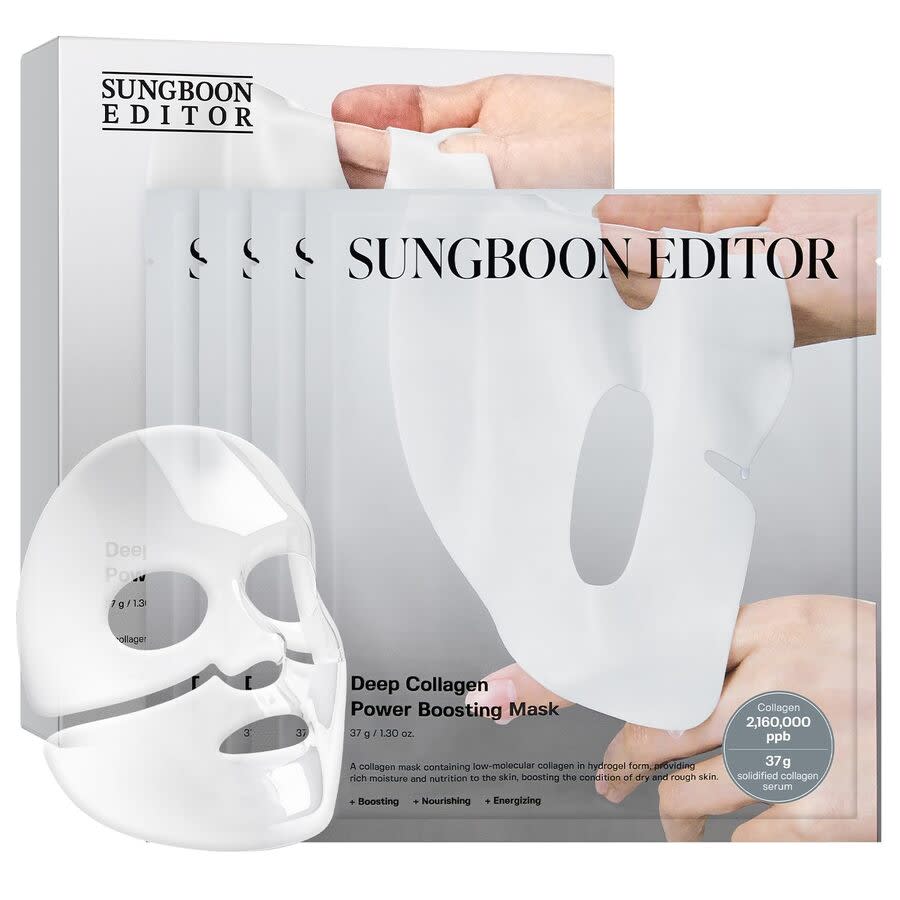 Sungboon Editor Deep Collagen Power Boosting Mask 4pc Skin Care 8809684563601