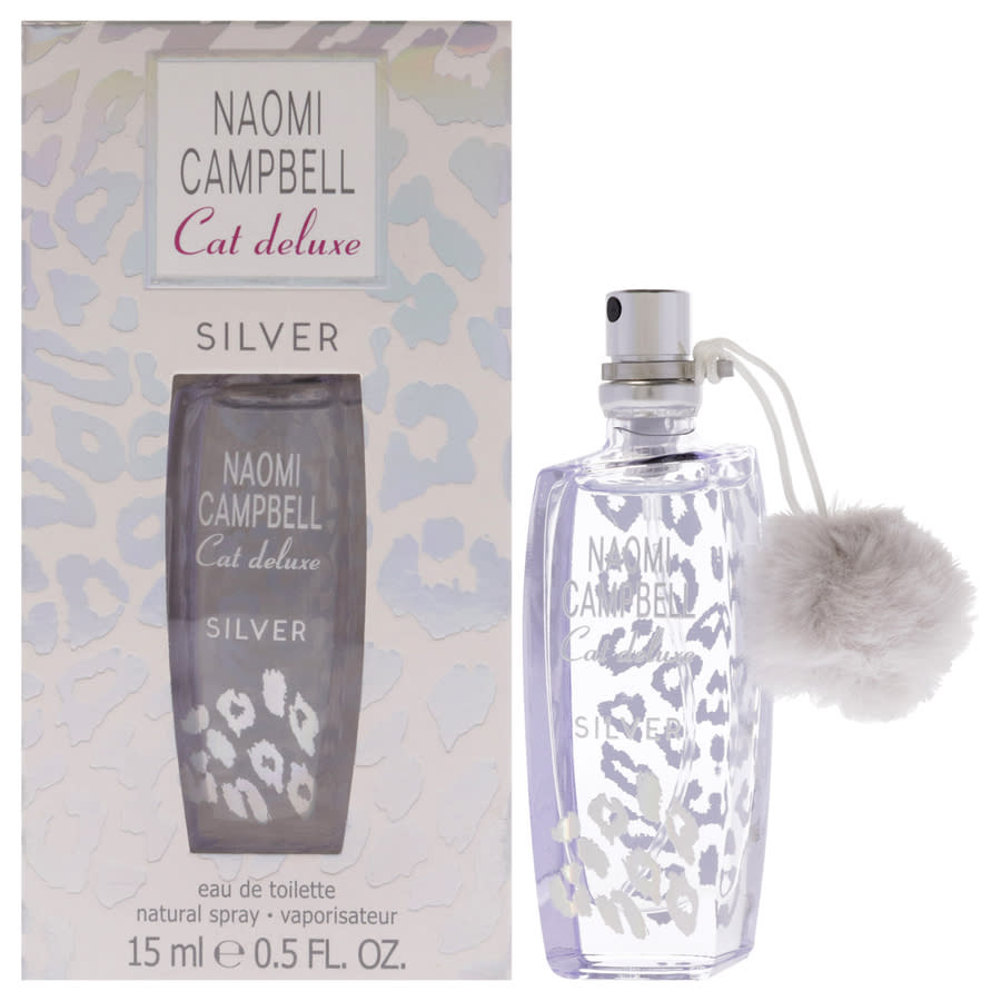 NAOMI CAMPBELL Ladies Cat Deluxe Silver EDT Spray 0.5 oz Fragrances 5050456114306