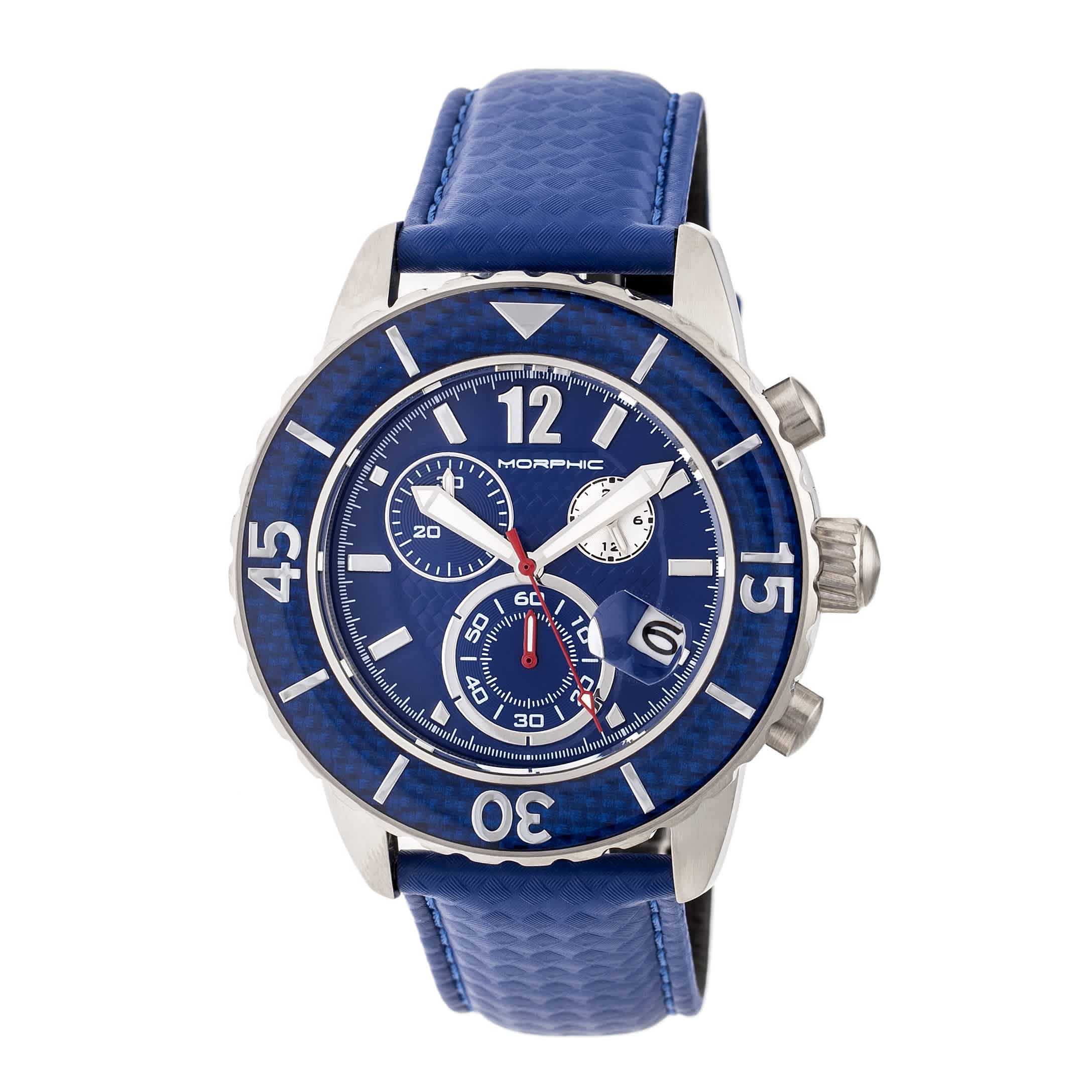 Morphic M51 Series Chronograph Blue Dial Mens Watch 5107