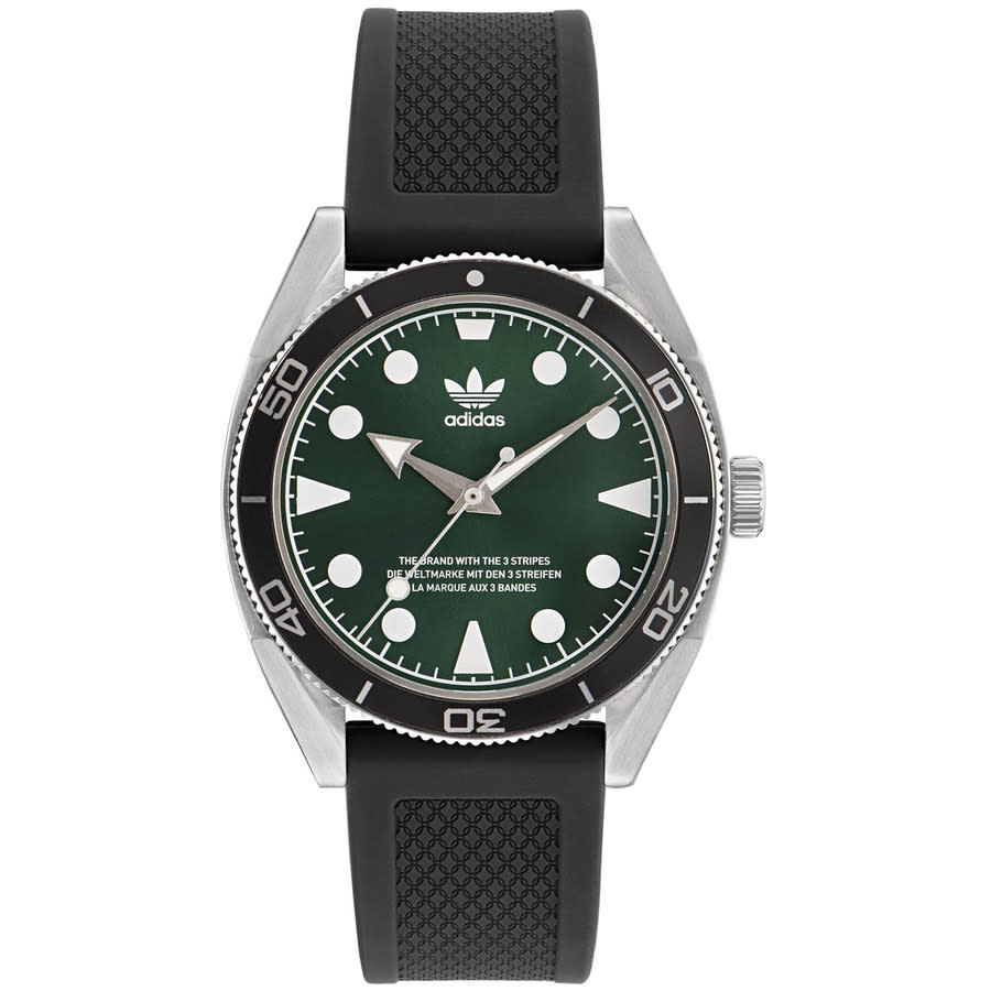 Adidas Originals Fashion Edition Two Quartz Green Dial Mens Watch AOFH23008 100$