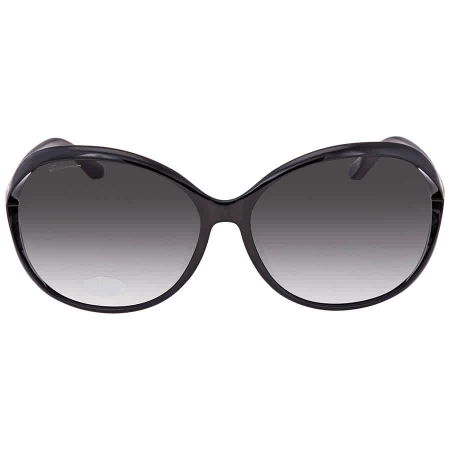 Salvatore Ferragamo SF 770SA 001 Women’s Sunglasses Black Size 61