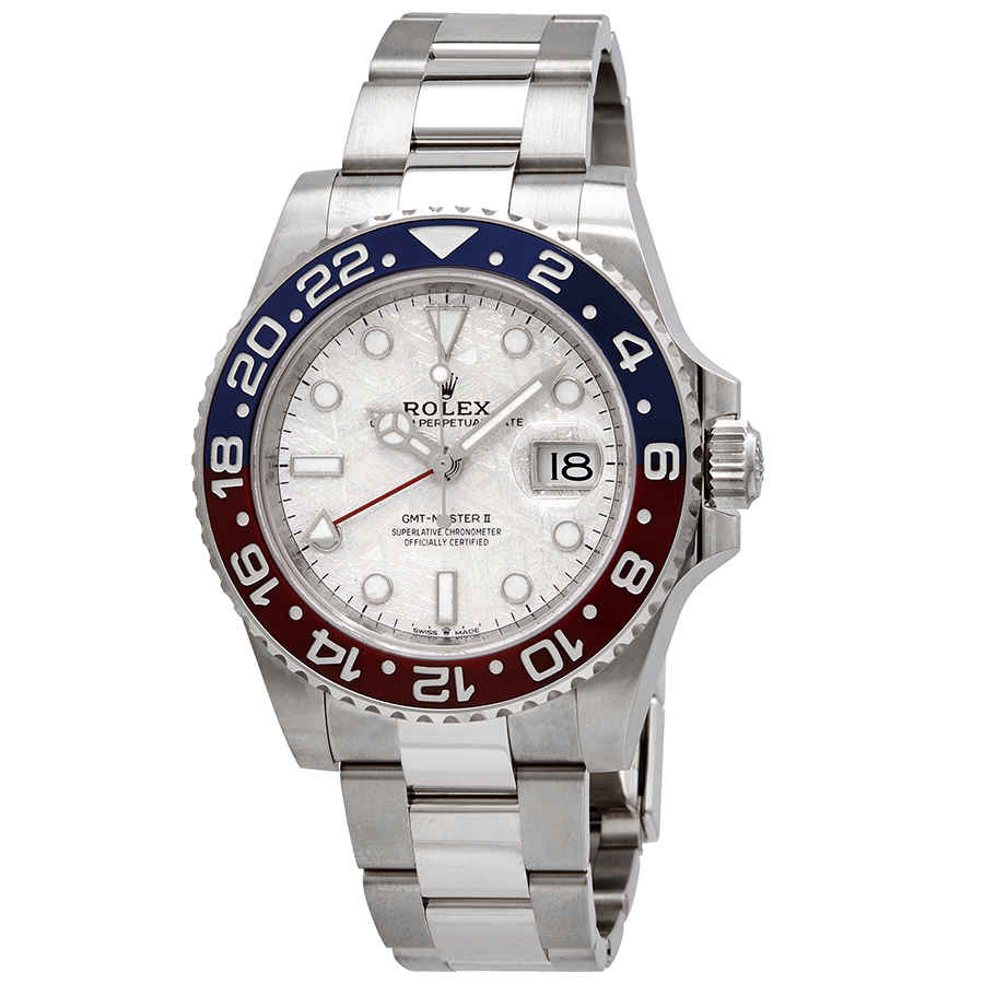 Rolex GMTMaster II Automatic Chronometer Meteorite Dial Pepsi Bezel Watch M126719BLRO0002