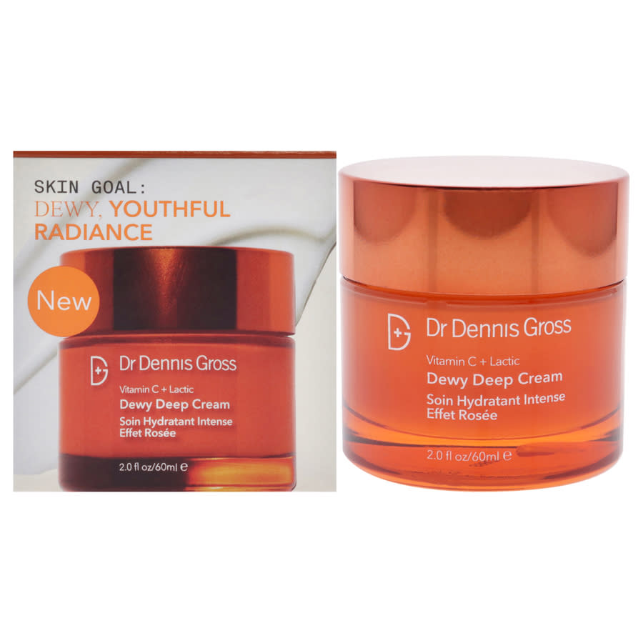 Dr Dennis Gross Vitamin C Plus Lactic Dewy Deep Cream 2 oz Skin Care 843711403636 55$