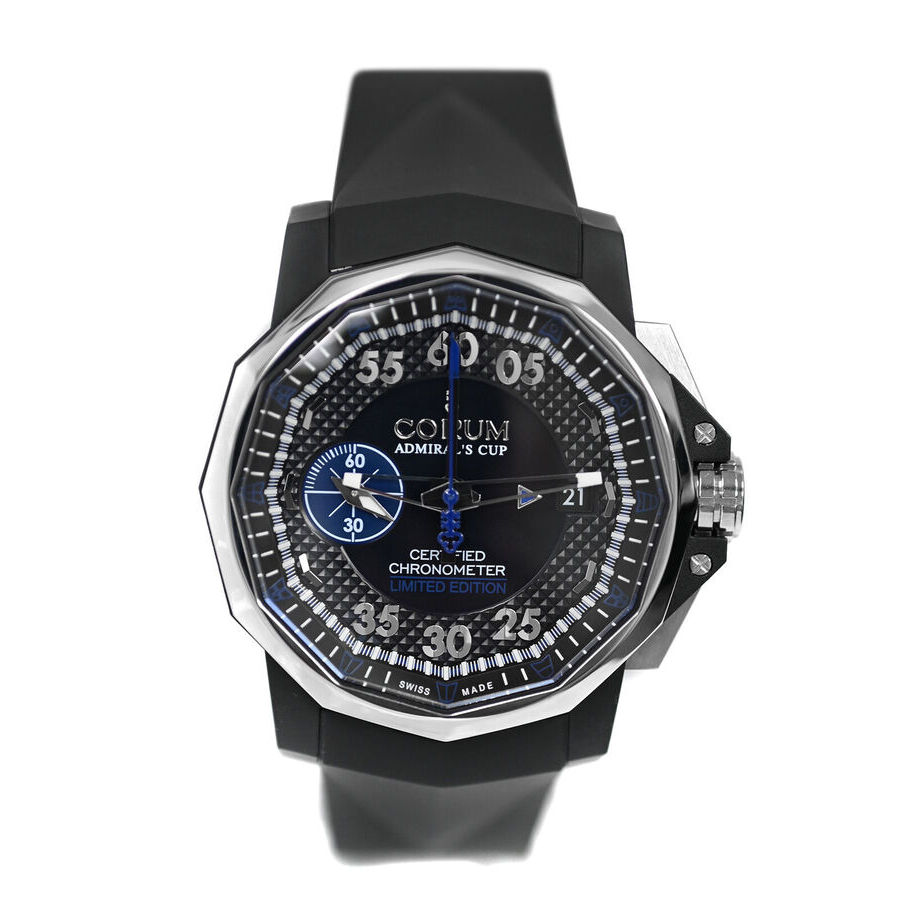 Corum AdmiralS Cup Seafender Chrono Automatic Black Dial Mens Watch 96081120 4095$