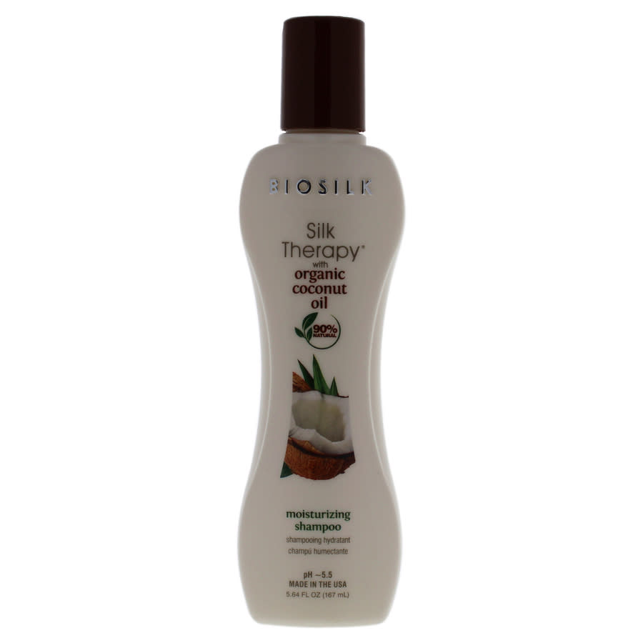 Silk Therapy with Organic Coconut Oil Moisturizing Shampoo by Biosilk for Unisex - 564 oz Shampoo 11$