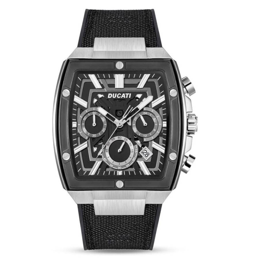 Ducati Chronograph Quartz Black Dial Mens Watch DTWGO0001001