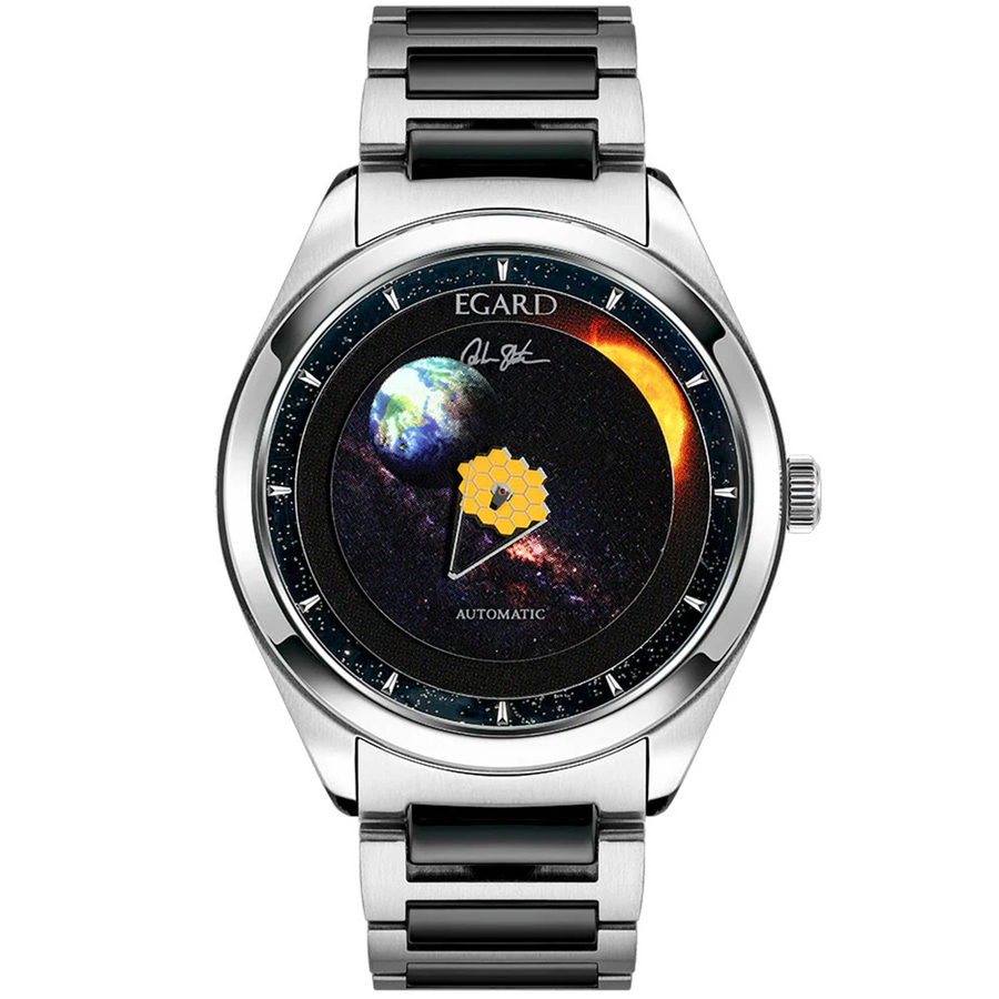 Egard Passages V2 Webb - William Shatner Edition Automatic Black Dial Mens Watch WCH-5082-G0G103