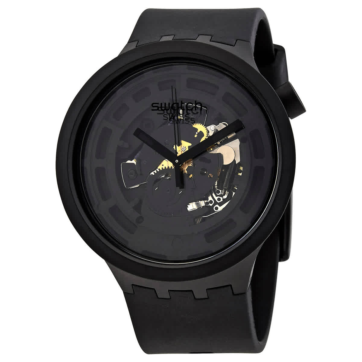 Amazon.com: Swatch C-BLACK Unisex Watch (Model: SB03B100