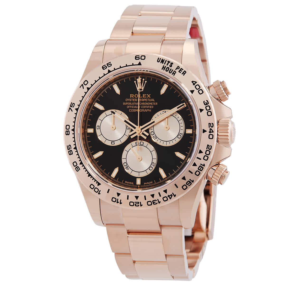 Rolex Daytona Chronograph Automatic Black Dial Mens Watch 1265050001