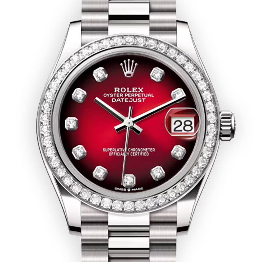 Rolex Datejust Automatic Chronometer Diamond Ladies Watch M278289RBR0028