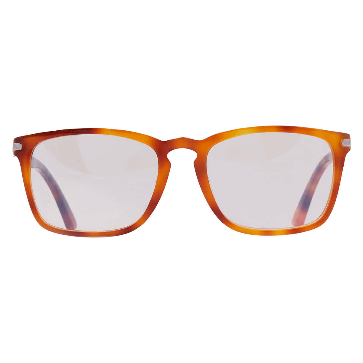 Cartier Demo Rectangular Mens Eyeglasses CT0019O 006 55 400$