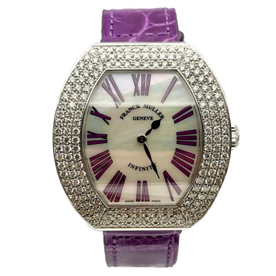 Franck Muller Infinity Quartz Diamond Ladies Watch 3535 QZ R D3 8764$