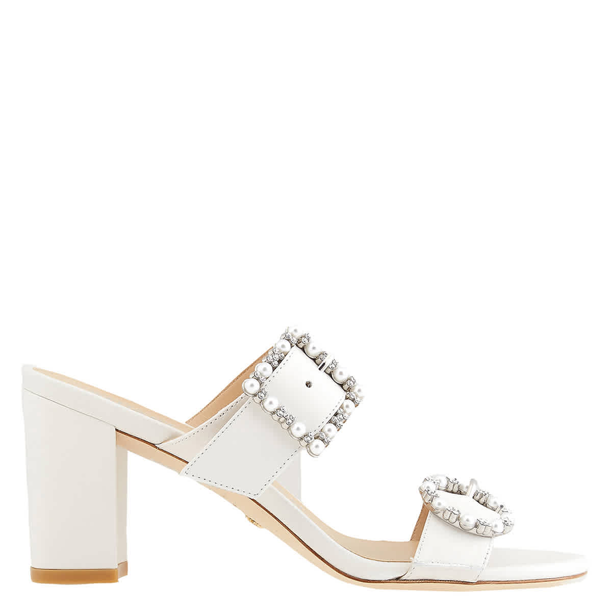 Stuart weitzman top pearl sandals