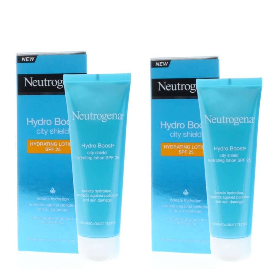 Neutrogena Hydro Boost City Shield Hydrating Lotion SPF 25 Lotion Gift Set Skin Care 810390037094