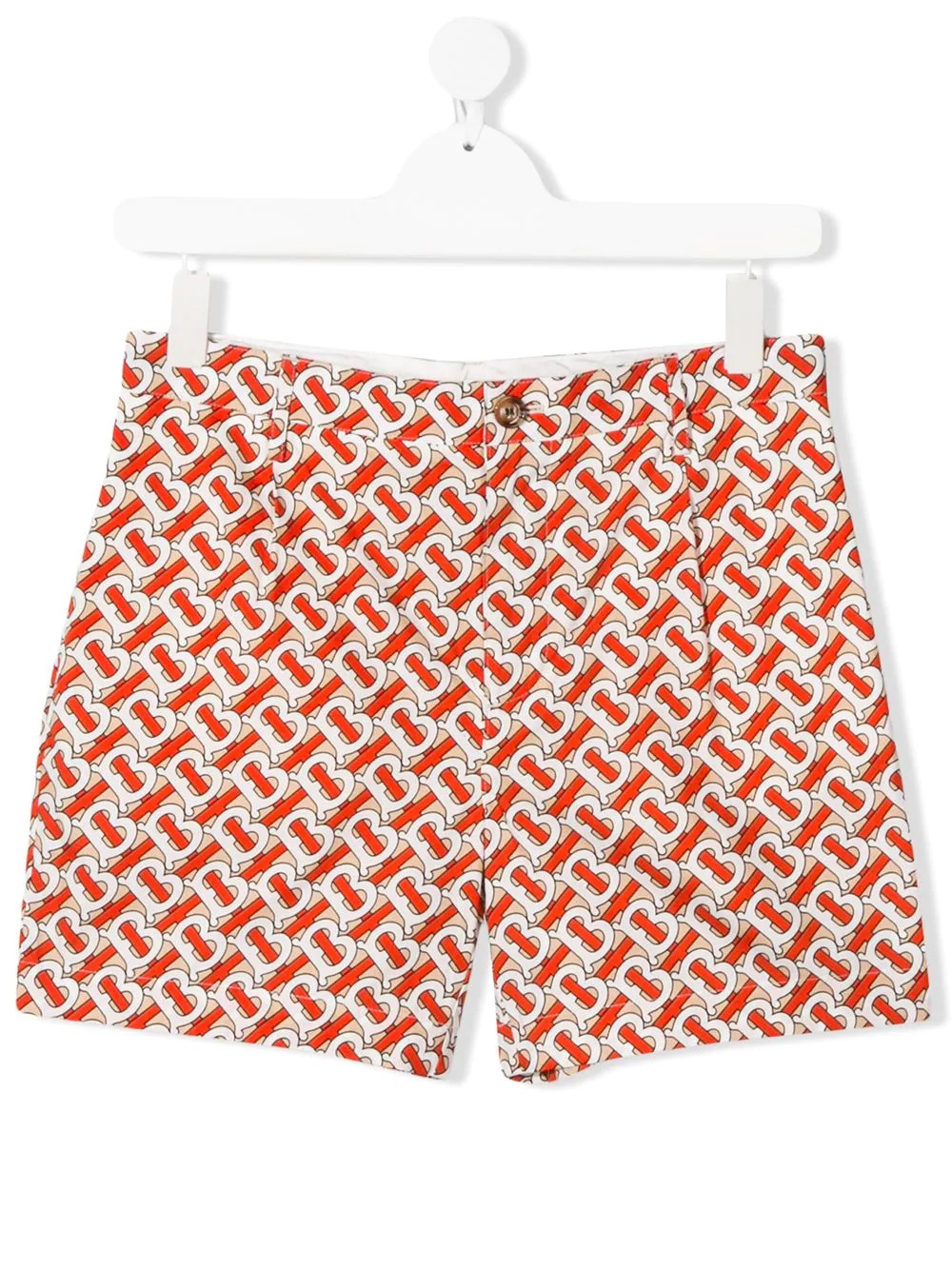 burberry print shorts