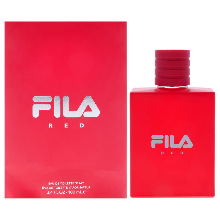 Fila Mens Fila Red EDT Spray 3.4 oz (Tester) Fragrances 843711294647