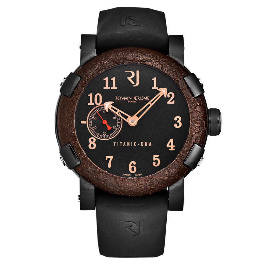 Romain Jerome Titanic Black Dial Mens Watch RJTIAU10320 5500$