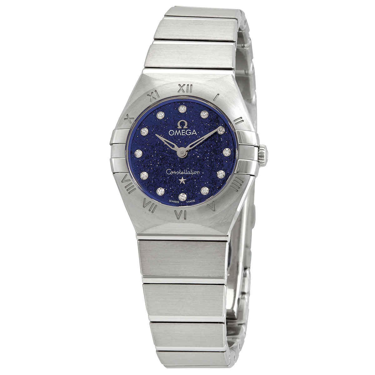 omega constellation blue