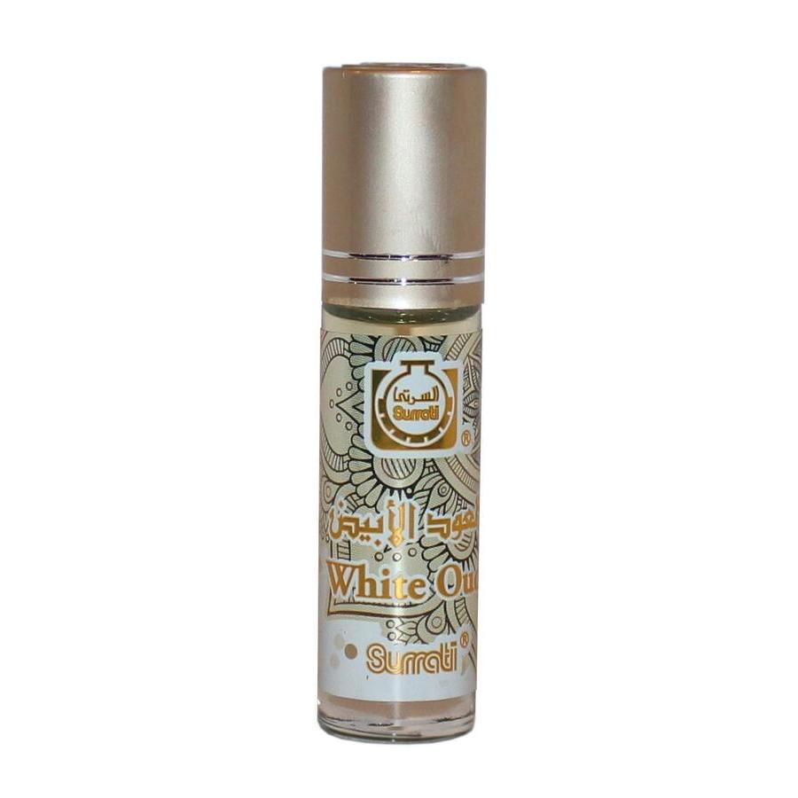 Surrati Perfume Unisex White Oud Rollerball Perfume Oil 0.2 oz Fragrances 6281085021836