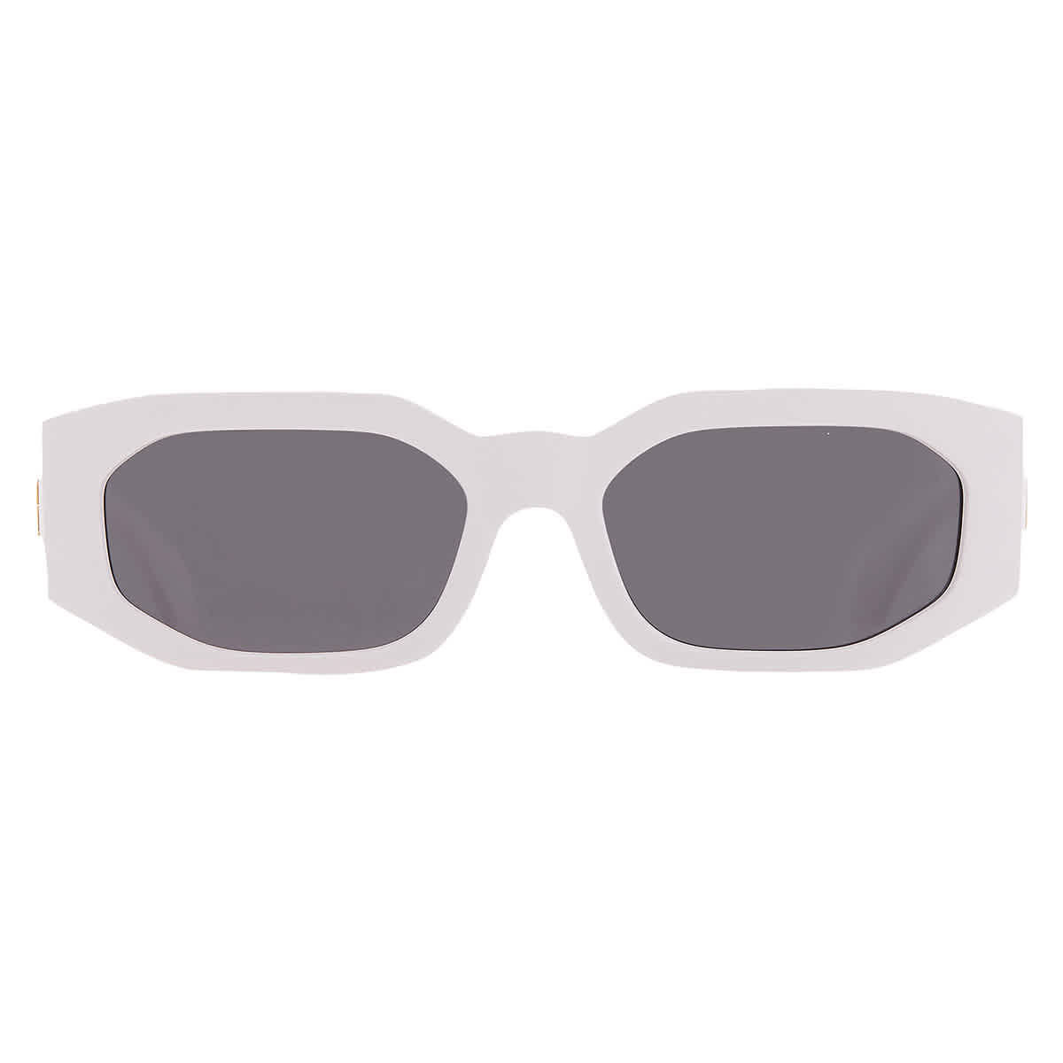 Versace Dark Grey Irregular Ladies Sunglasses VE4489U 314/87 55