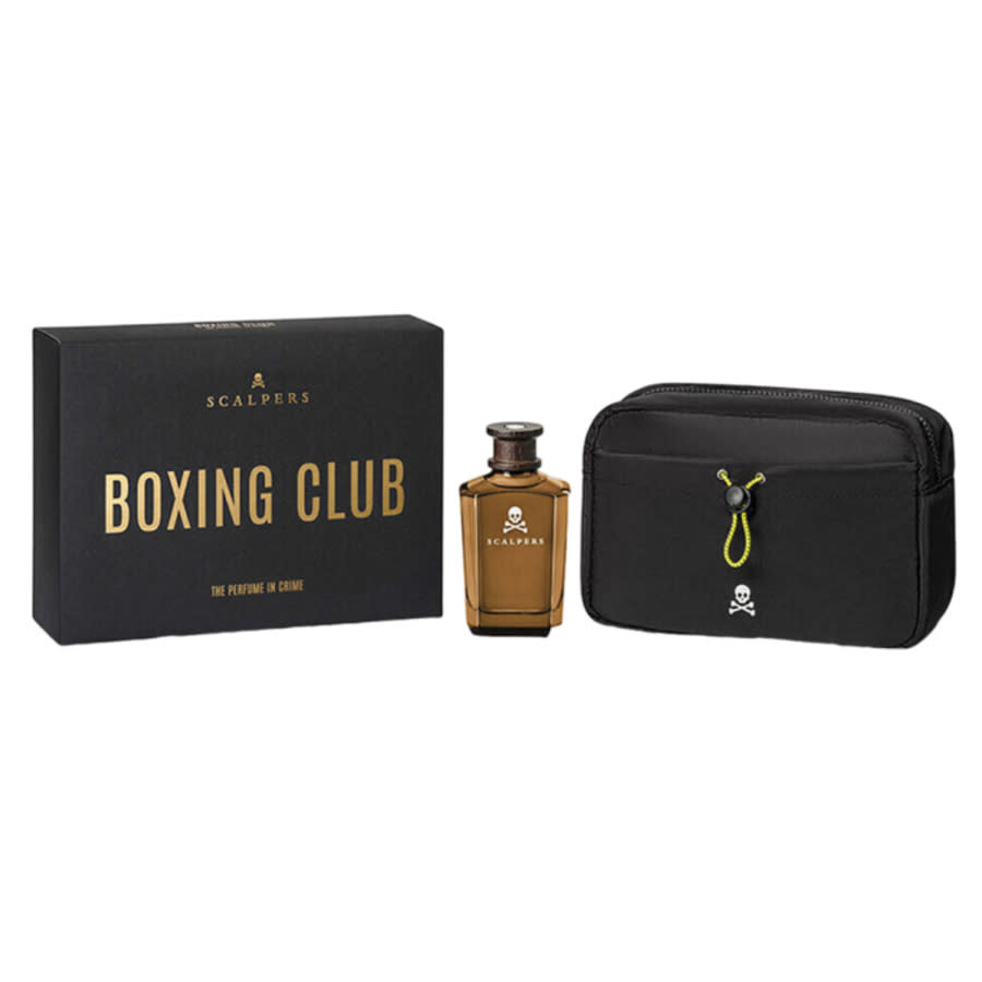 Scalpers Mens The Boxing Club Gift Set Fragrances 8434853003147