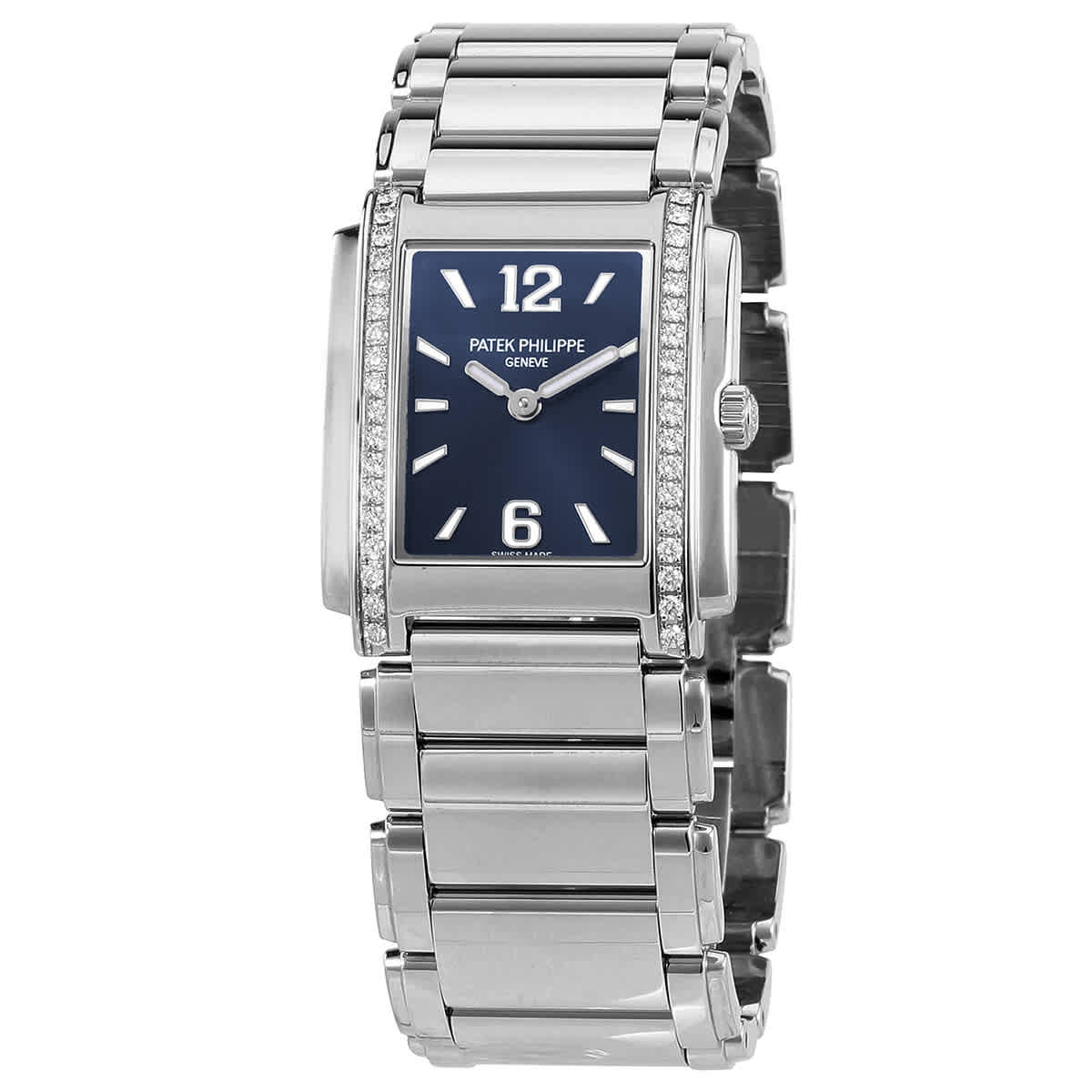 Patek Philippe Twenty4 Blue Dial Ladies Quartz Watch 49101200A 19000$