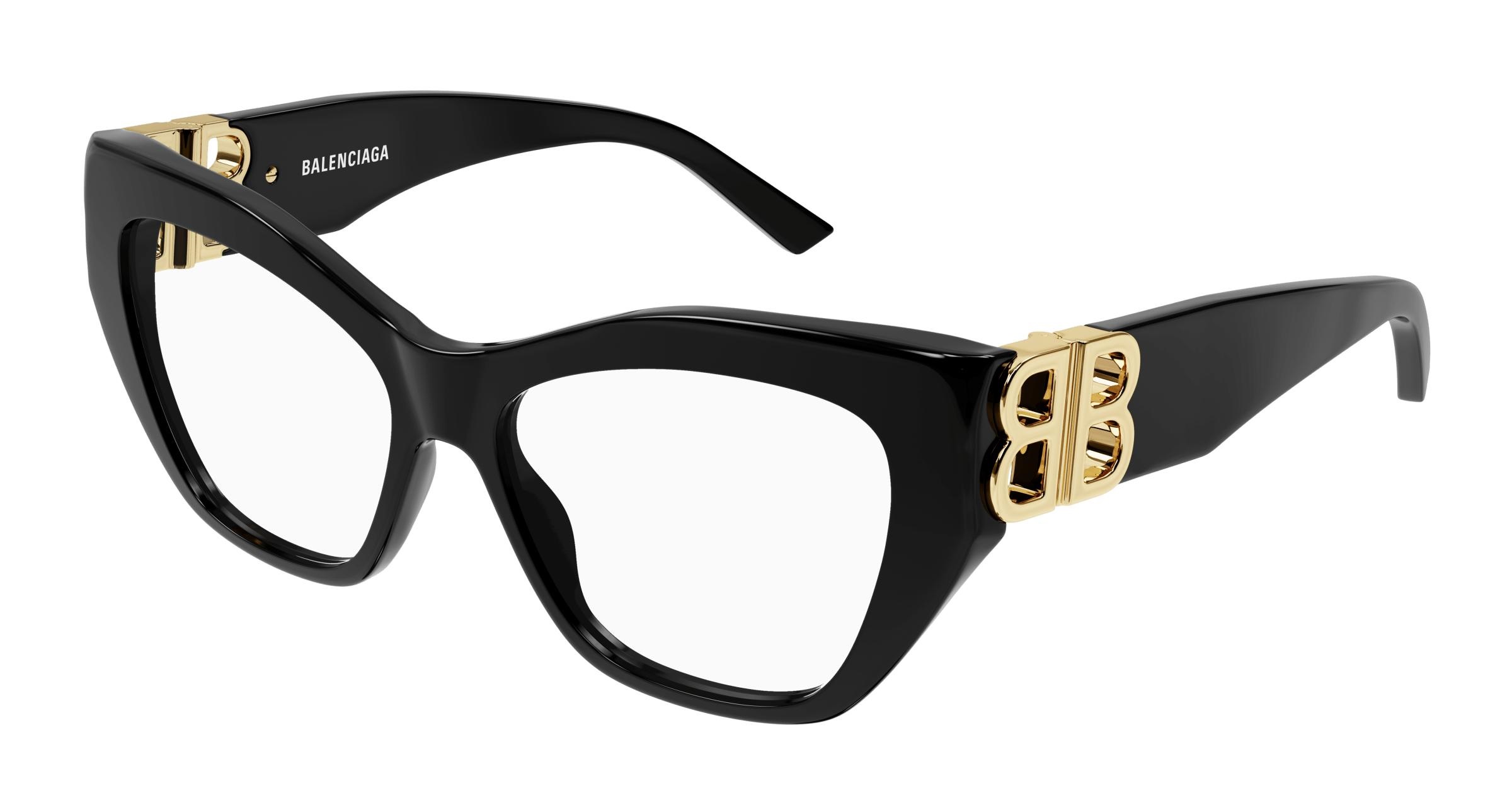 Balenciaga Demo Butterfly Ladies Eyeglasses BB0312O 001 53 240$