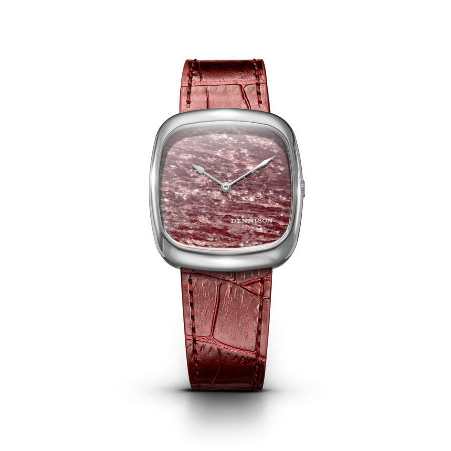 Dennison Ald Quartz Red Dial Ladies Watch ALD-S-ST05-BUR-R-SBKL