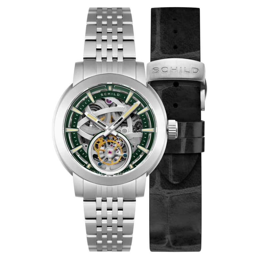 Schild Heinrich Green Dial Mens Watch SC-1006-EE