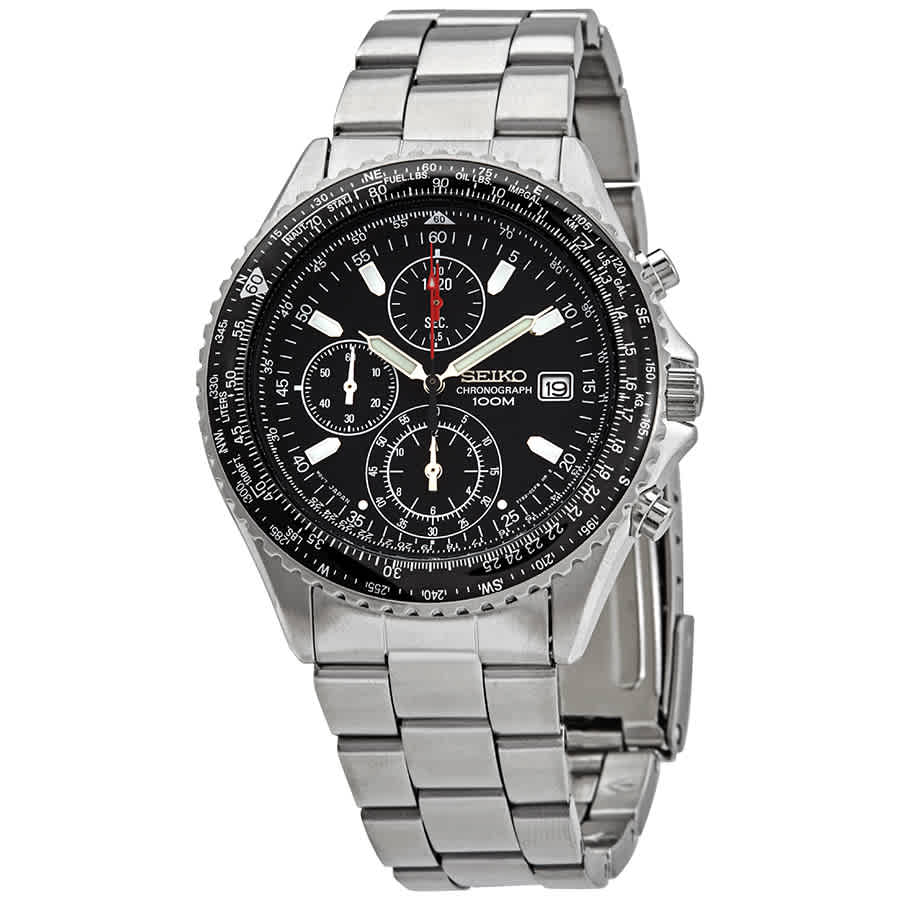 seiko flightmaster white dial