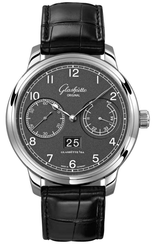 Glashutte Senator Observer Grey Dial Automatic Mens Watch 10014020204 8080$