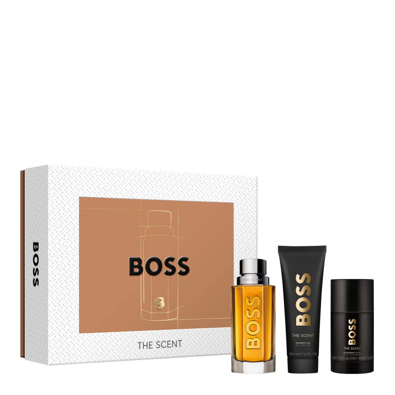 Hugo Boss Mens The Scent 3pcs EDT Gift Set Fragrances 3616306699304 60$
