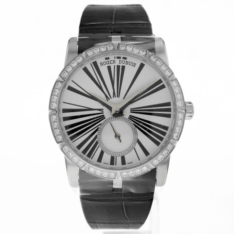 Roger Dubuis Excalibur Automatic Diamond Silver Dial Unisex Watch DBEX0287
