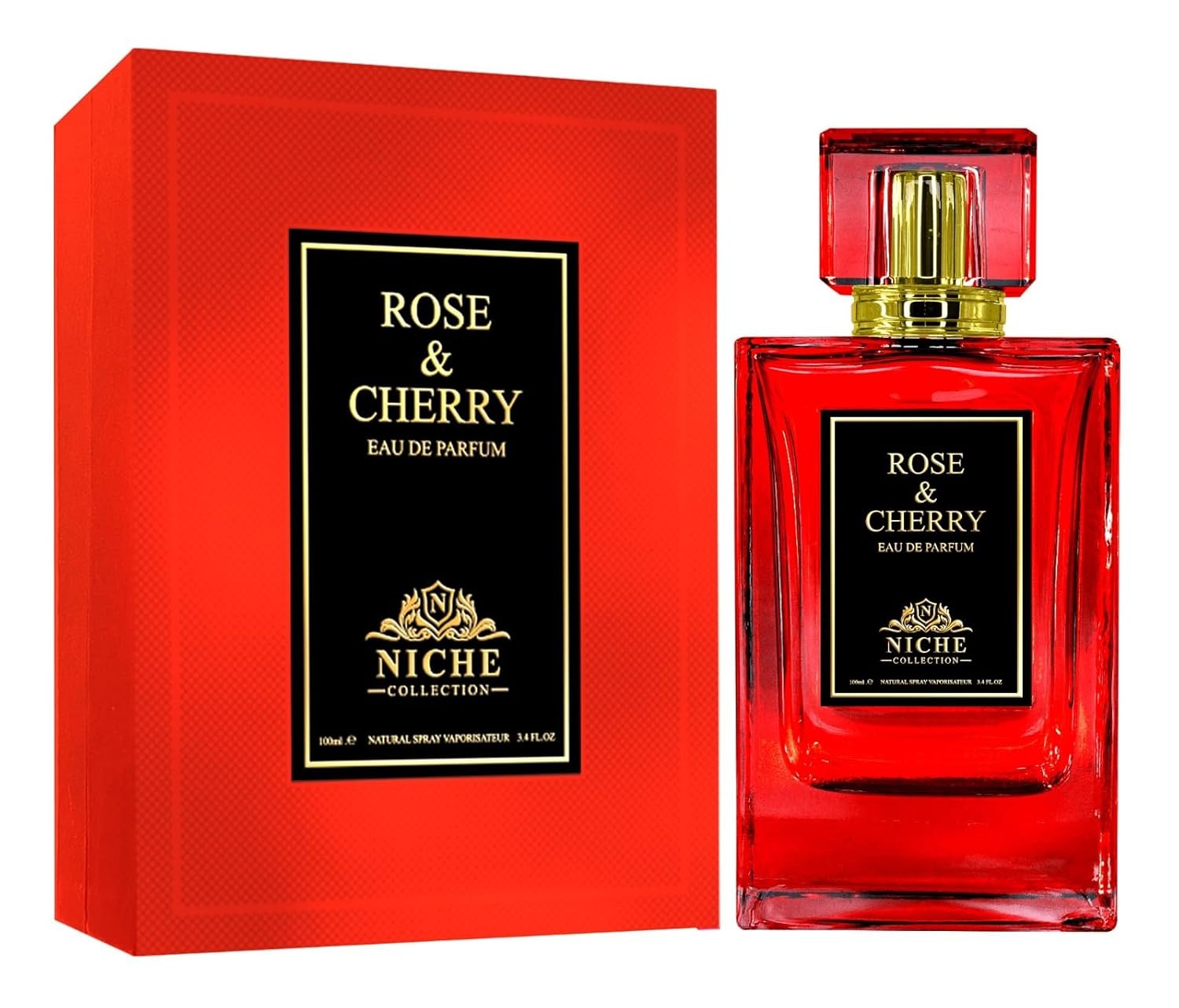 Khalis Ladies Rose Cherry Niche Collection EDP Spray 34 oz Fragrances 6290360812618 21$