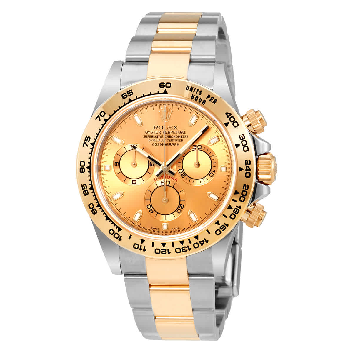 Rolex Cosmograph Daytona Champagne Dial Steel and 18K Yellow Gold Mens Watch 11650378593