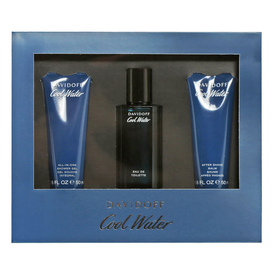 Davidoff Mens Cool Water Gift Set Fragrances 3414208835444 30$