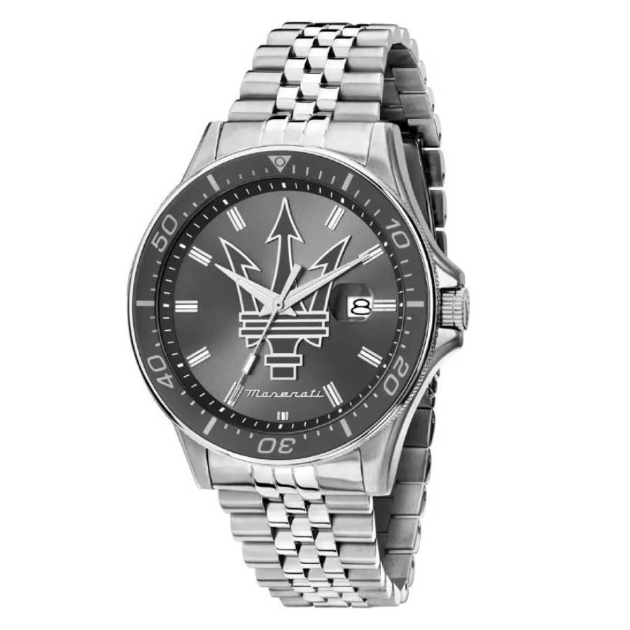 Maserati Sfida Quartz Gunmetal Dial Mens Watch R8853140010