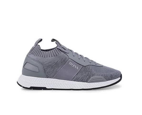 hugo boss knit trainers