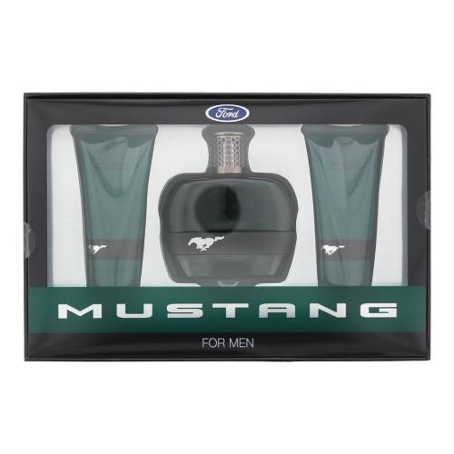 Mustang Mens Green Gift Set Fragrances 849017008216