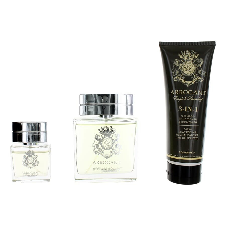 English Laundry Mens Arrogant Gift Set Fragrances 819029018114