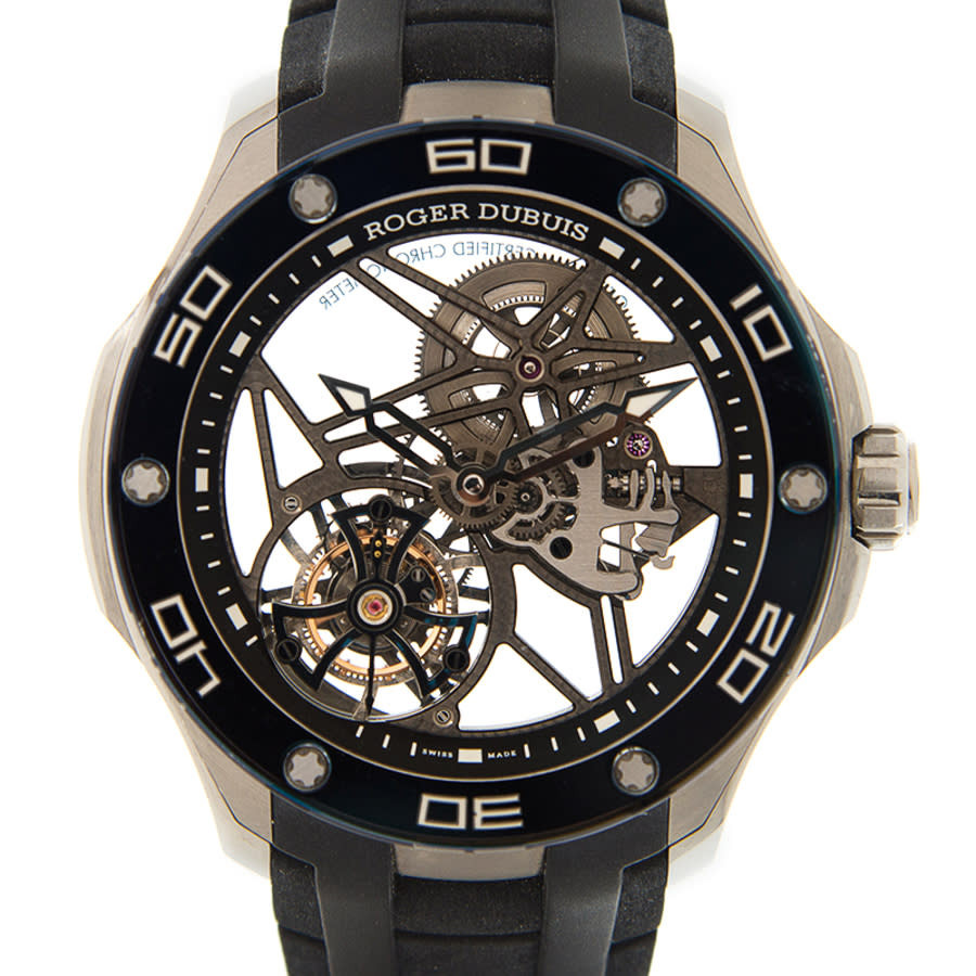 Roger Dubuis Pulsion Tourbillon Hand Wind Mens Watch RDDBPU0010