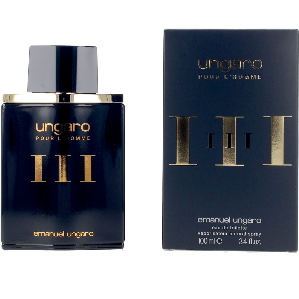 Emanuel Ungaro Mens Pour L'Homme III EDT Spray 3.4 oz Fragrances 8056860212581