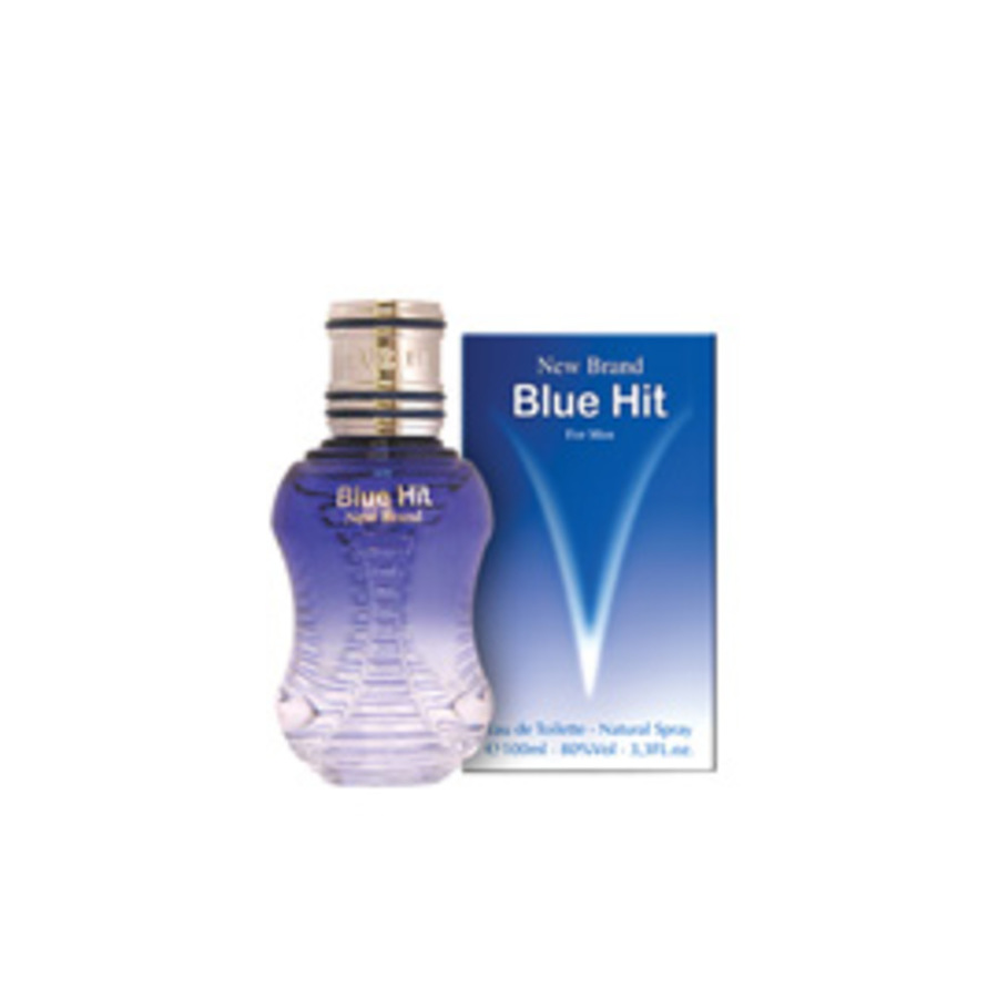 New Brand Mens Blue Hit EDT Spray 34 oz Fragrances 5425017730958 9$