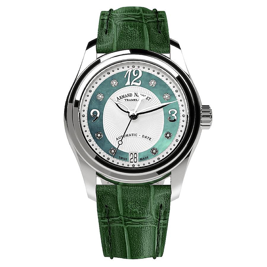 Armand Nicolet M03-3 Automatic Diamond Ladies Watch A151BAA-AV-P882VR8 839$