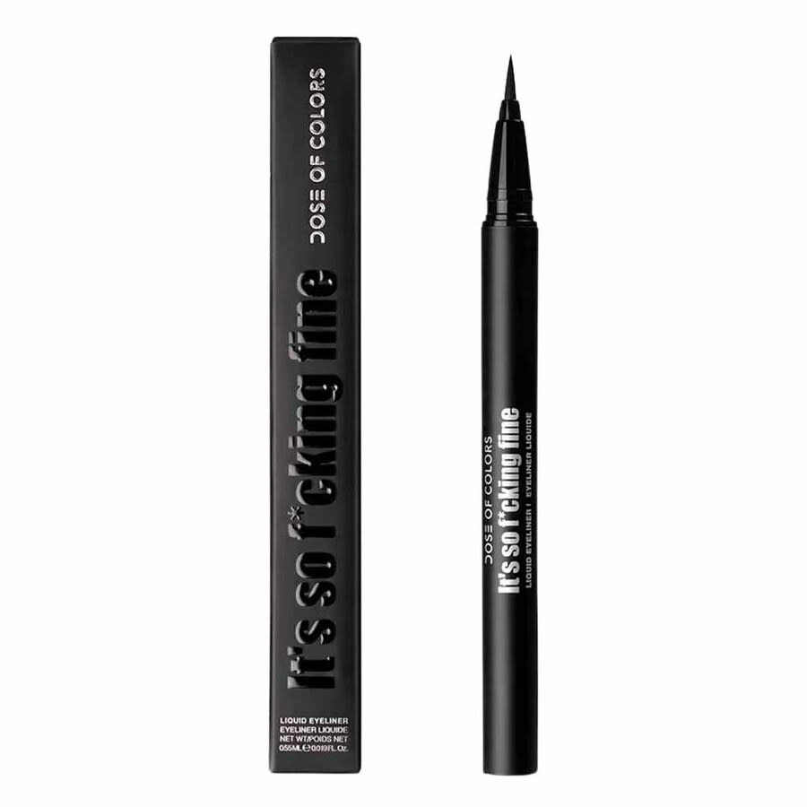 Dose of Colors Ladies Its So FCKING Fine Liquid Eyeliner 0019 oz Makeup 818729026382 20$