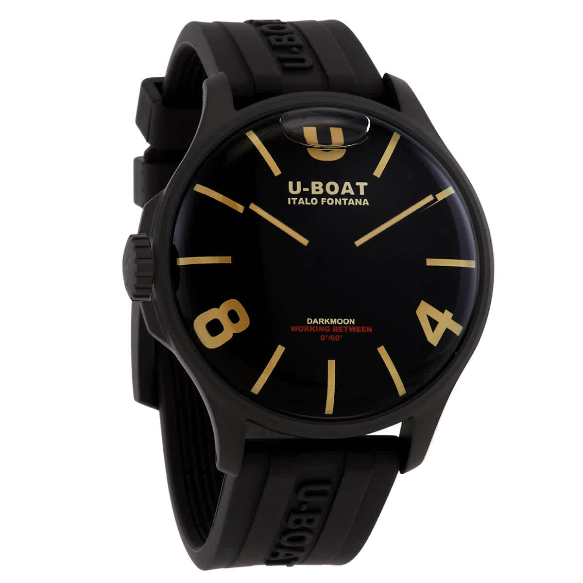 U-Boat Capsoil Quartz Black Dial Mens Watch 8464 1000$