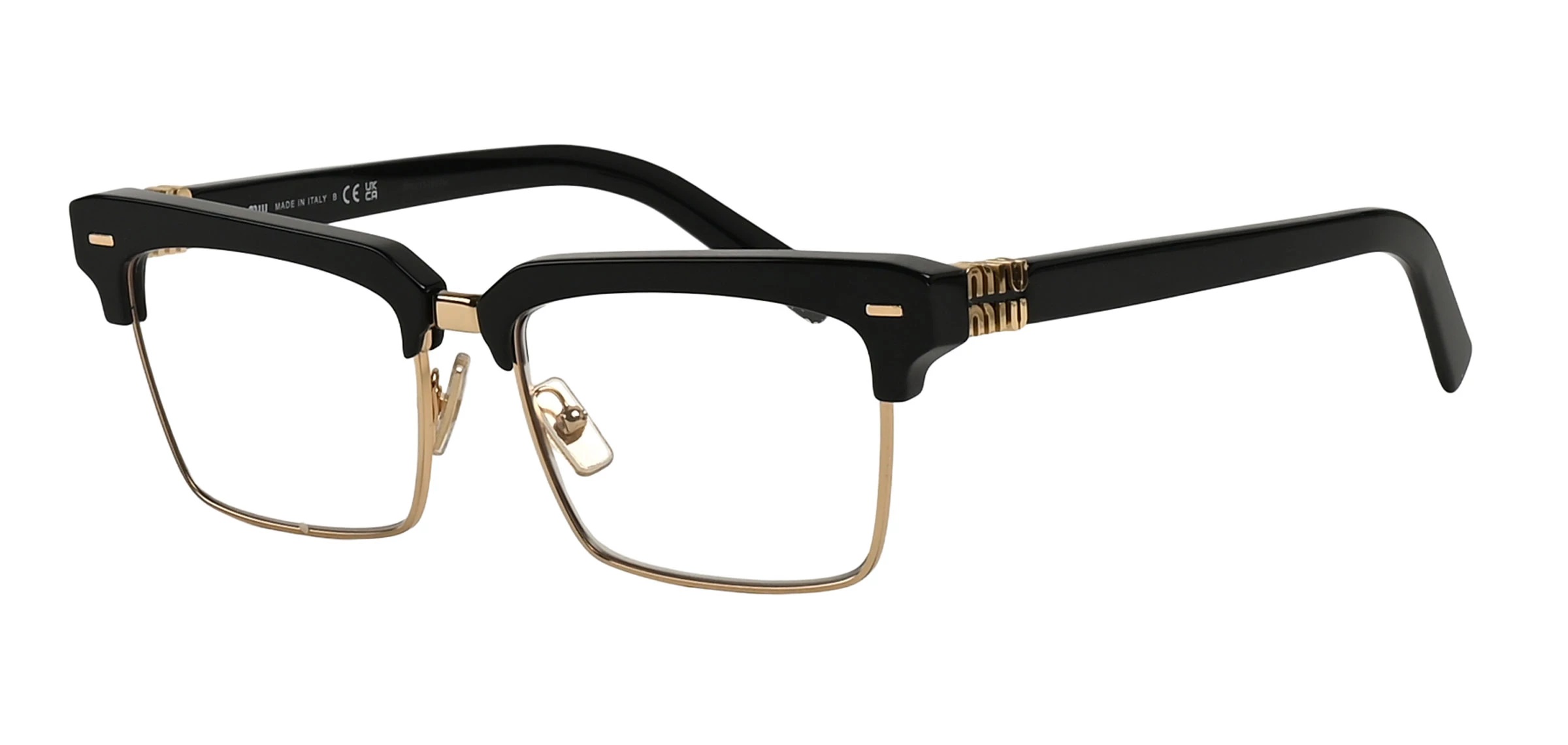Miu Miu Blue Light Filter Square Ladies Eyeglasses MU 10ZS 1AB08N 54 188$