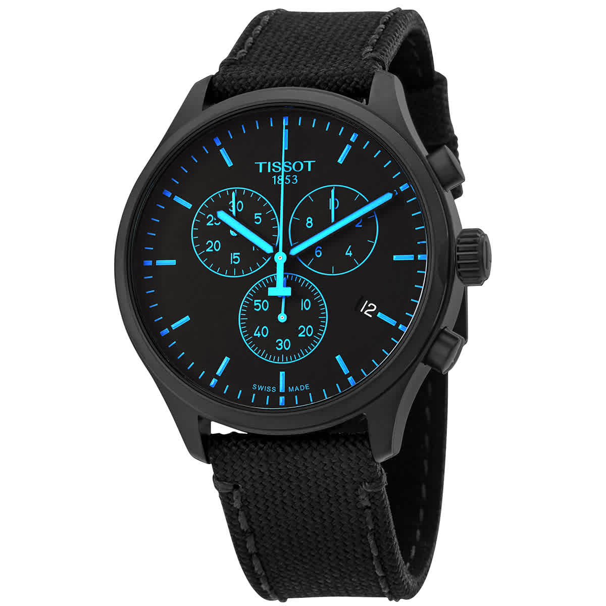 Tissot Chrono XL Chronograph Quartz Black Dial Men's Watch